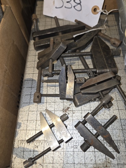 (7) Small Machinist Clamps & Parts