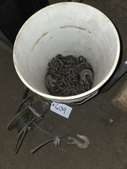 Wire Rope Winch & HD Chain