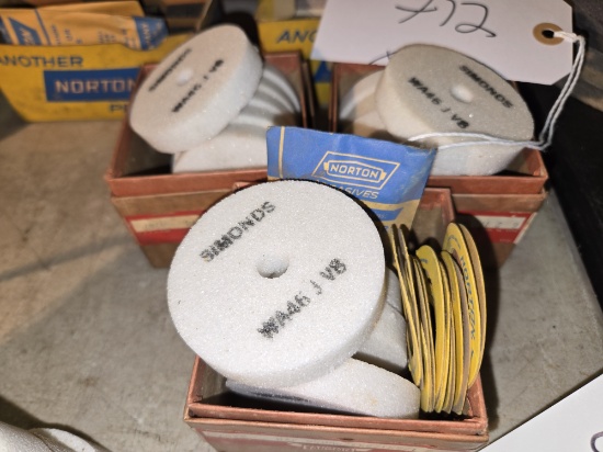 Small Grinding Wheels - See Photo - 3 boxes