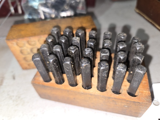 Micro Letter Punch Set - tiny, see photo