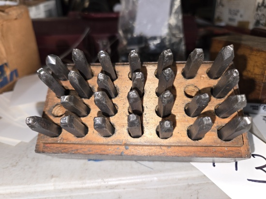 Microscopic Letter Punch Set - for tiny letters