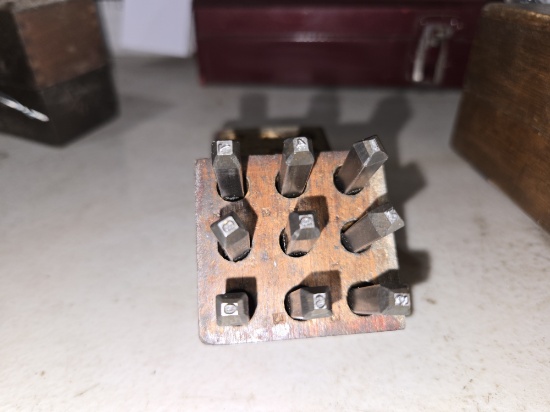 Microscopic Number Punch Set - Tiny