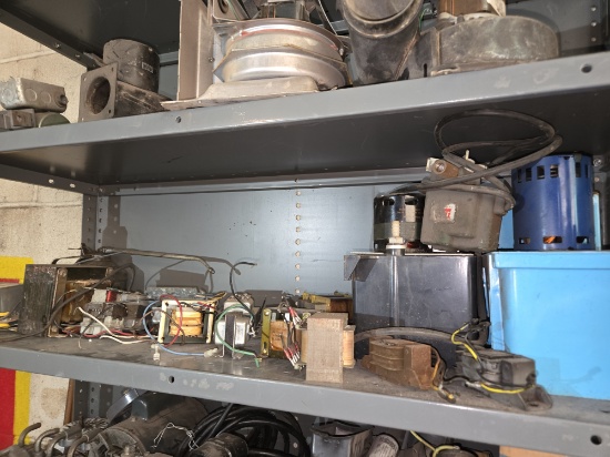 Machine Cooling Pumps and Control Transformers