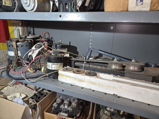 Condenser Fan Motors - need work / Pipe Bender