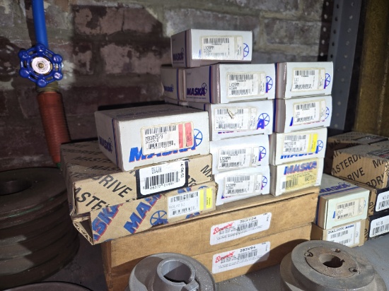 Various Pulleys and Busings - 9" to 1"