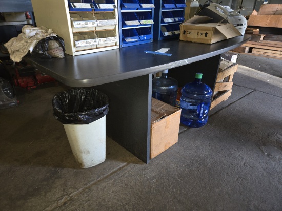 Formica Table and Shelf