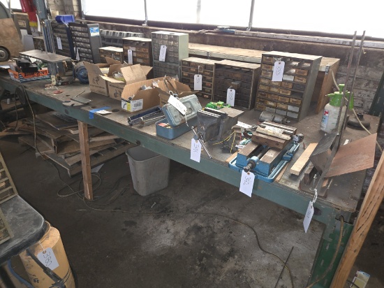 Heavy Duty Steel Work Table with Wired Shelf