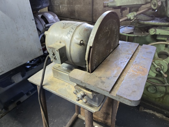 Disc Sander, 1PH, 2 Phase