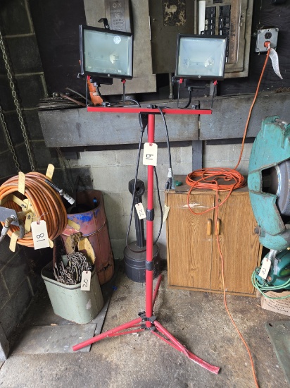 Portable Light on Stand