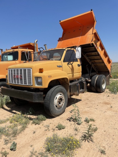 1992 Gmc Top Kick Dump Truck