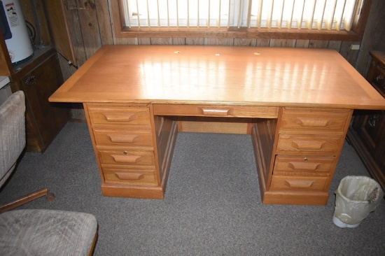 Oak Office Desk
