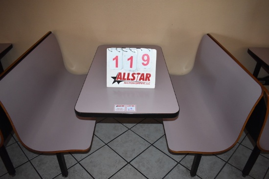 Restaurant Booth/Table
