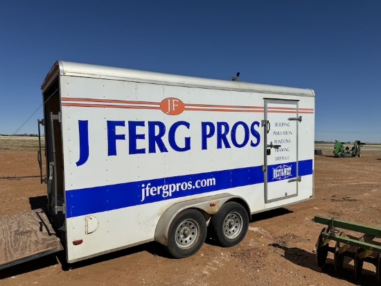 2015 JFerg Trailer with Insulation Machine