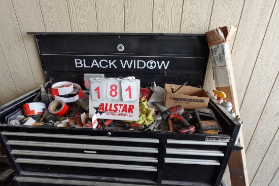 BLACK WIDOW TOOL BOX