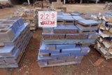 Spectra Glazed Block Gray/red