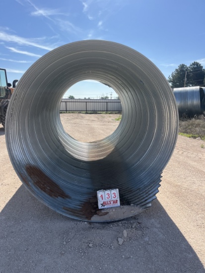 7'11"x18' Galvanized Steel Culvert