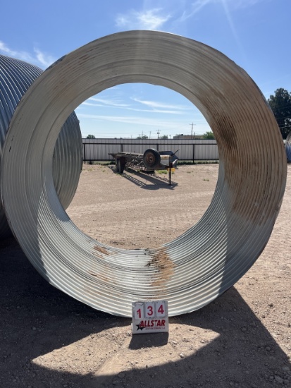 7'11"x6' Galvanized Steel Culvert