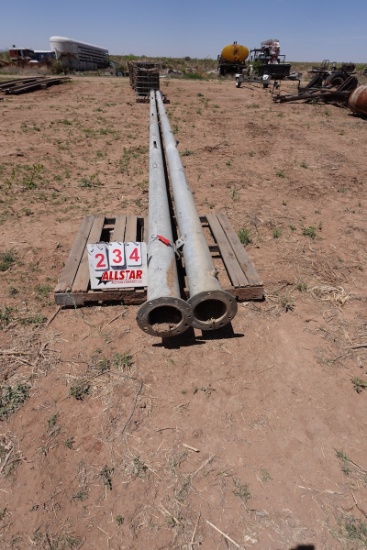 2- 6" Ied 40' Sprinkler Pipe