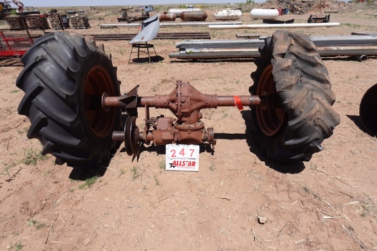 2- Tractor Combine Axles