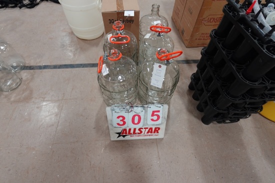 Carboy Bottle W/Handle 3gal