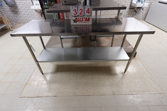 Stainless Steel Prep NSF Table 6 X 2 X 3 (Nice)