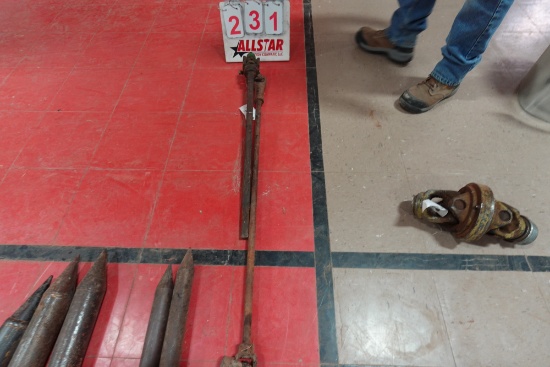 2 PTO Shafts