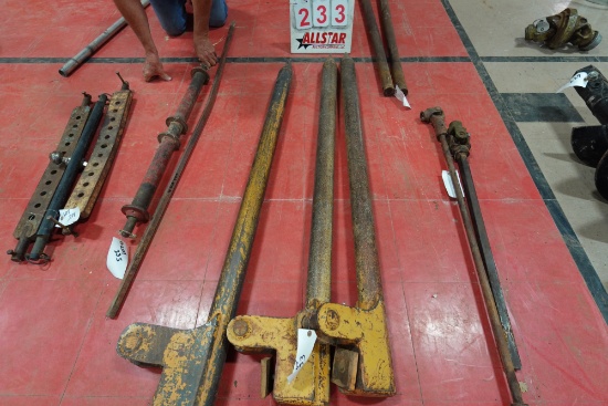 3 Solid Hay Spears