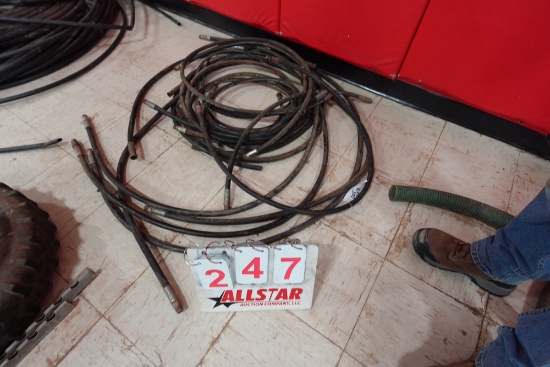 Lot Implement Hydraulic Hoses