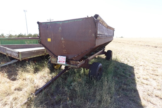 8x14ft 4 Wheel Flatbed Harvest Trailer