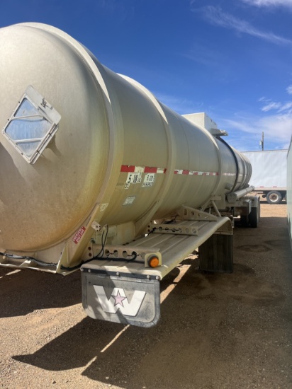 2009 Stevens 8400 gal Aluminum Tanker Trailer