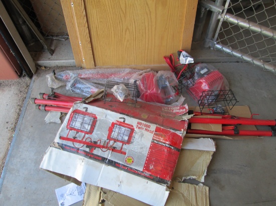 Halogen Light Bar Red HD1000