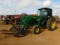 *SOLD*John Deere 2955 Cad Tractor W/Buhler 595  Comes With Forks And Bucket