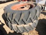 *SOLD*2 Firestone Traction Field & Road Tires With Rims