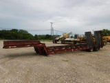 *NOT SOLD*Lowboy Trailer/ POWER TAIL RAMPS