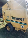 *NOT SOLD*Vermeer 605 ROUND Baler Series K