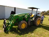 *SOLD*John Deere 5090EL Tractor With Loader Bucket