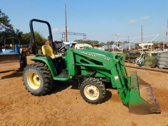 *NOT SOLD*John Deere 4310 With 430 Loader Tractor