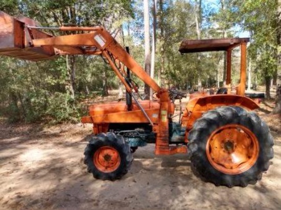 *NOT SOLD*4x4 Kubota L345Dt Diesel Tractor W/Loader Drives Out Good & Strong