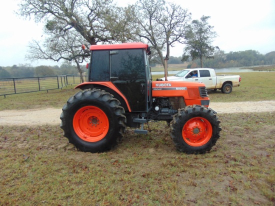 *SOLD*KUBOTA  M9000 CAB/ AIR DIESEL 4 X 4 TRACTOR