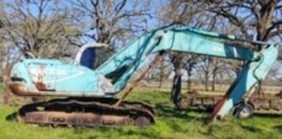 *NOT SOLD*1995 KOBELCO SK200 HYDRAULIC EXCAVATOR 130HP