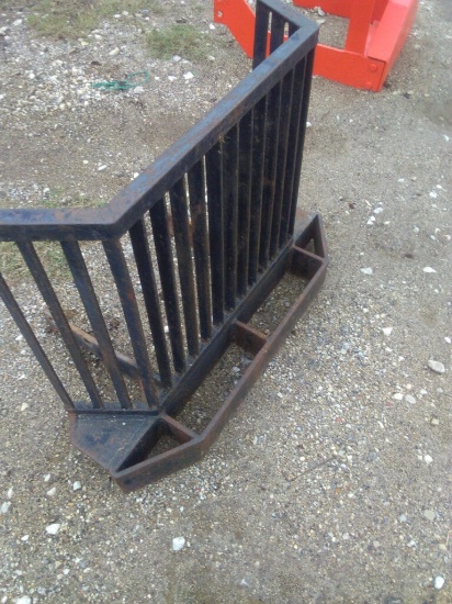 *SOLD*BLACK TRACTOR FRONT  BUMPER