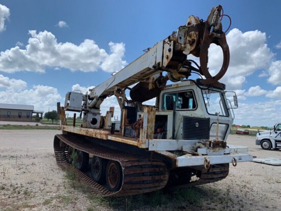 *NOT SOLD* BOMBARDIER TRACK DIGGER VEHICLE  RUNNING CONDITION UNKNOWN