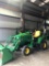 *NOT SOLD*2015 JOHN DEERE 1023E 4 X 4 w/ J D  LOADER