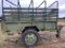 *NOT SOLD*10 FT X 7 FT MILITARY TRAILER