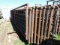 *NOT SOLD*8 24 FT HEAVY DUTY PANELS w/ 12 FT GATE