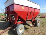 *SOLD* GRAVITY WAGON BULK GRAIN OR FEED  WAGON, HARVEST CART/ FEED WAGON