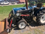 *SOLD* MITSUBISHI 20 HP TRACTOR AND LOADER