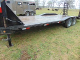 *SOLD* TIGER 24 FT GOOSENECK STYLE TRAILER