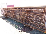 *NOT SOLD*8 24 FT HEAVY DUTY PANELS w/ 8  FT GATE