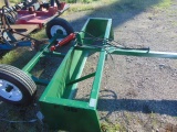 *NOT SOLD*LAND LEVELER/ WHEELED BOX BLADE 8 FT